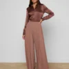 Nova Pleated Wide-Leg Pant
