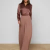 Nova Pleated Wide-Leg Pant