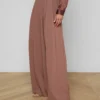 Nova Pleated Wide-Leg Pant