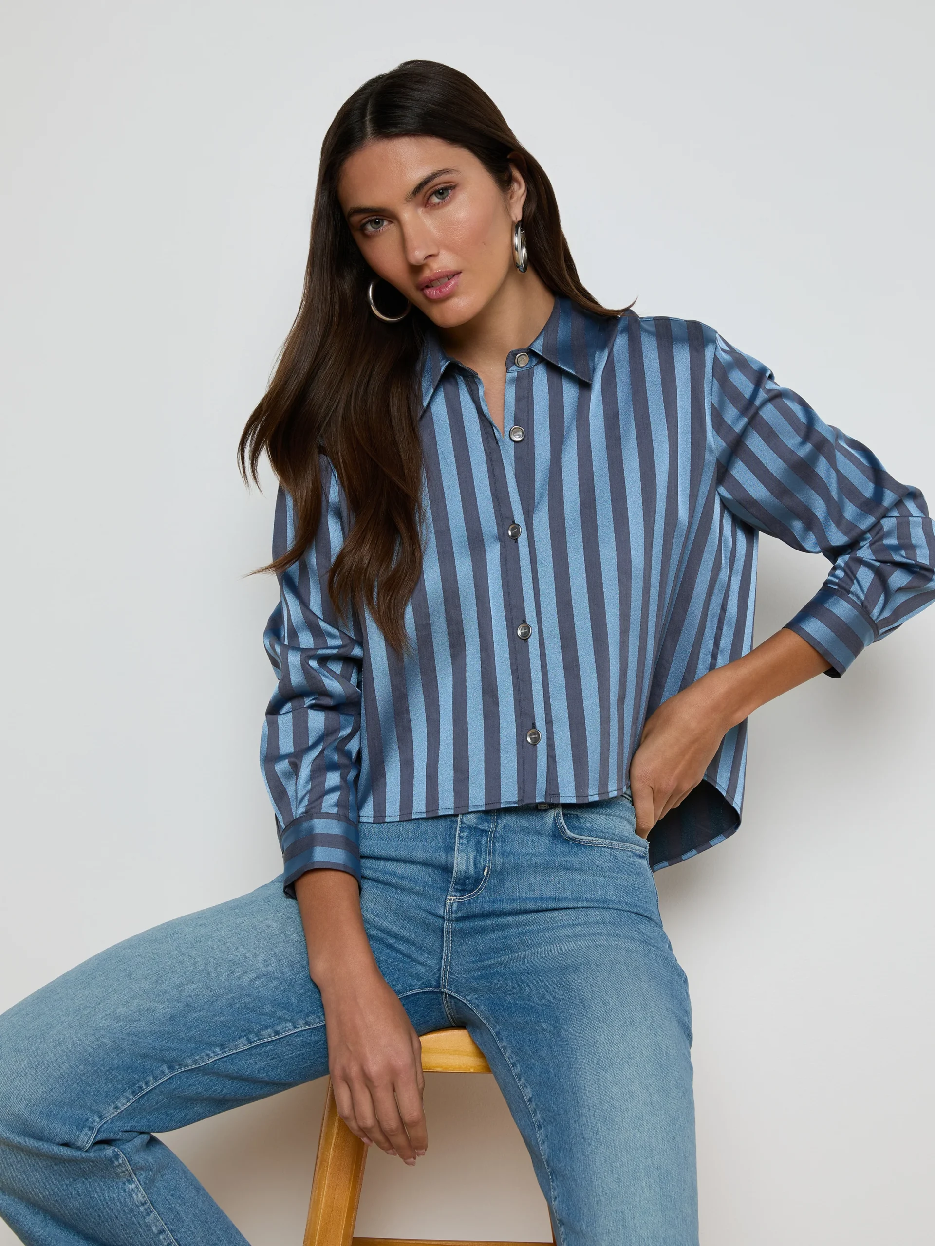 Cosette Satin Shirt