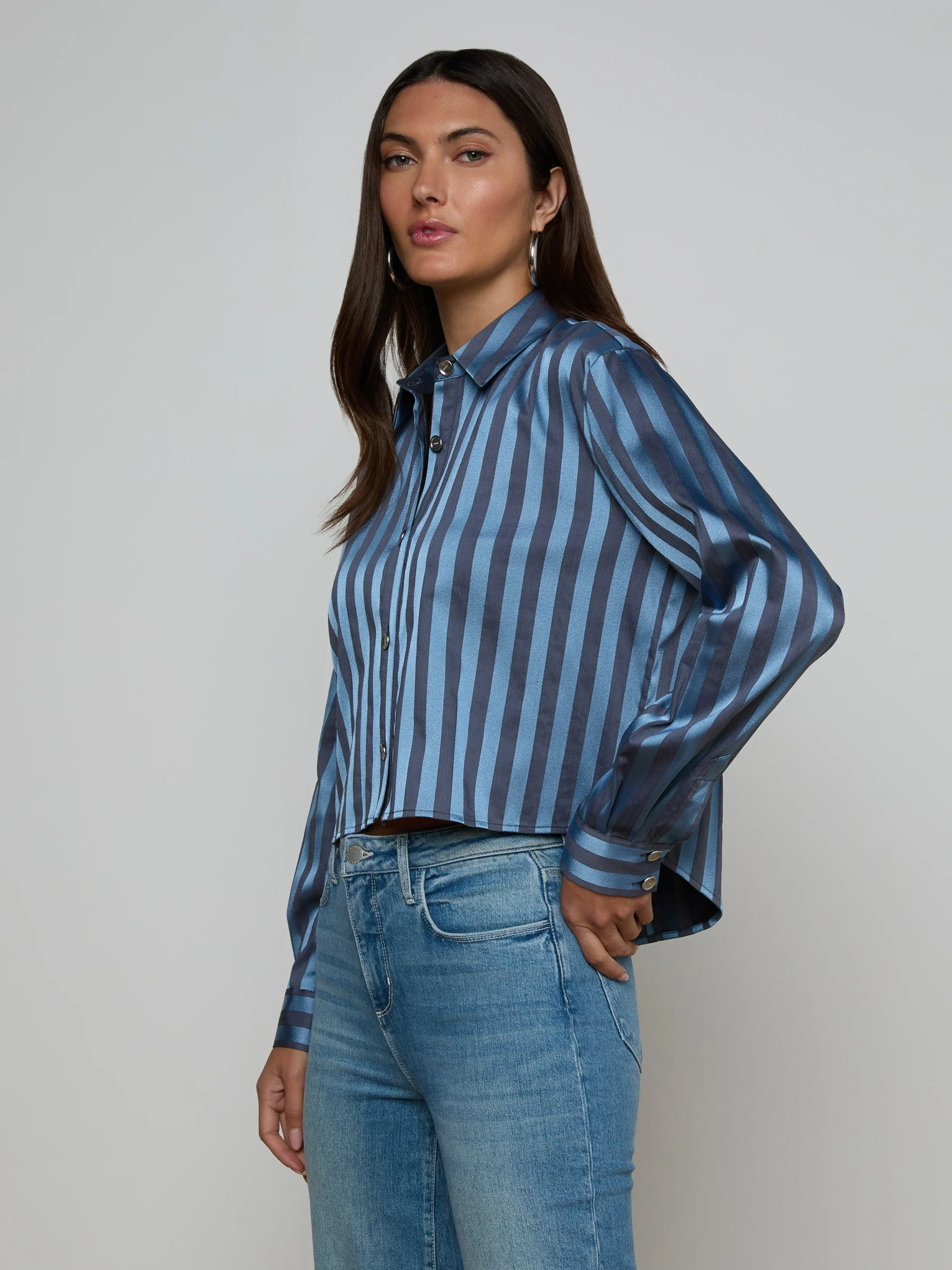 Cosette Satin Shirt