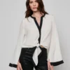 Charlize Silk Blouse
