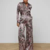 Pilar Silk Wide-Leg Pant