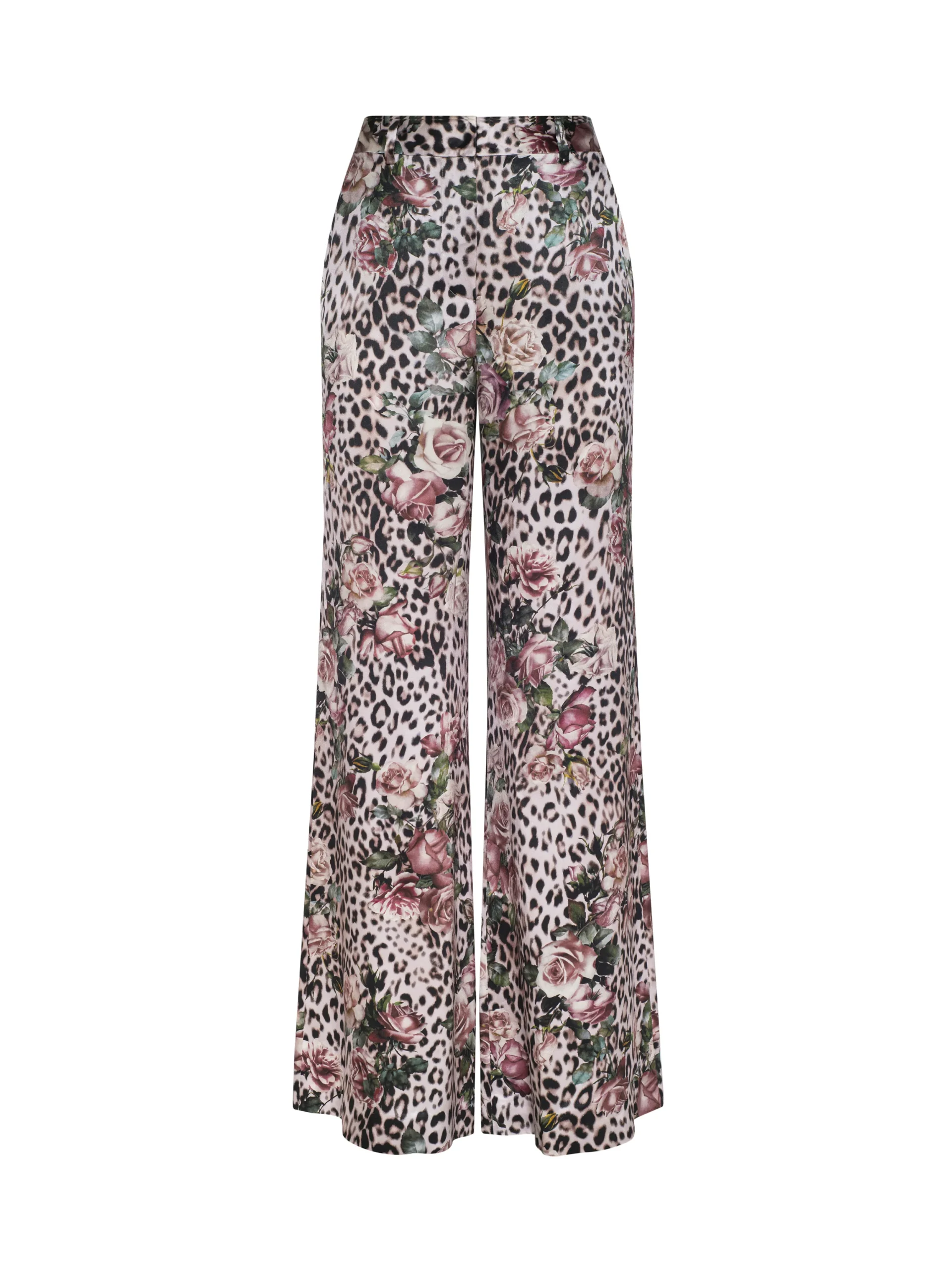 Pilar Silk Wide-Leg Pant