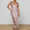 Akiya Satin Maxi Dress