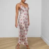 Akiya Satin Maxi Dress