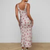 Akiya Satin Maxi Dress