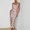 Akiya Satin Maxi Dress