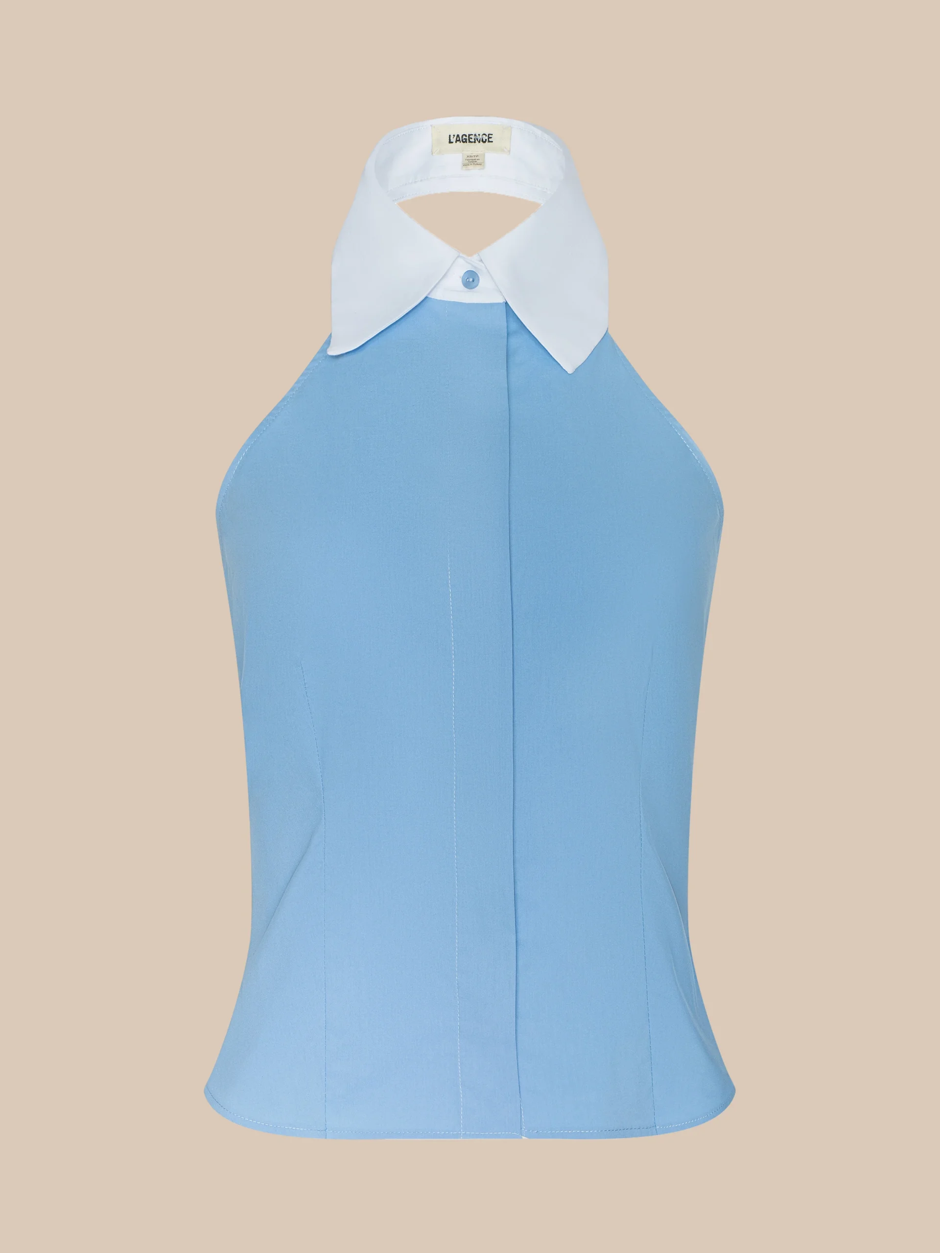 Rina Poplin Halter Top