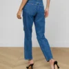 Nevia Slouchy Straight-Leg Jean