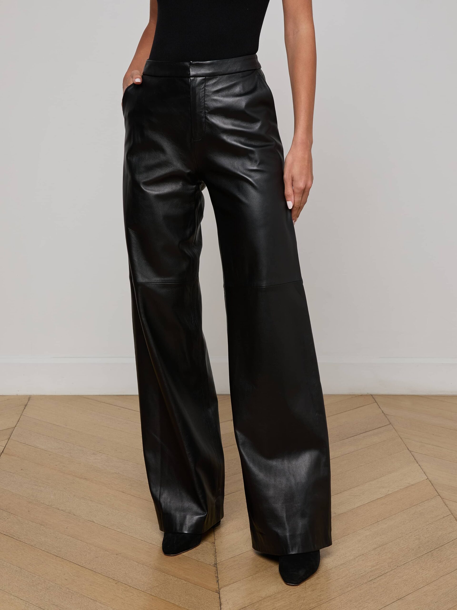 Livvy Leather Trouser