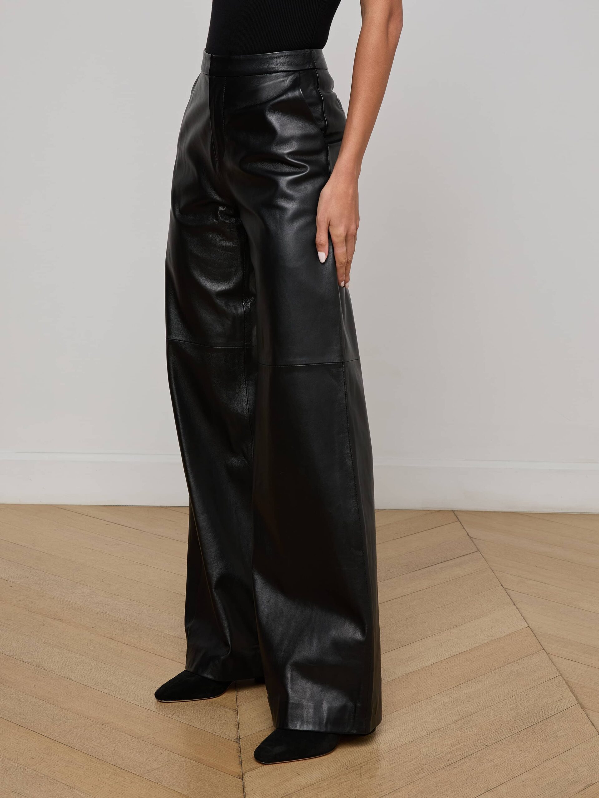 Livvy Leather Trouser