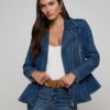 Moxie Peplum Biker Jacket