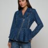Moxie Peplum Biker Jacket