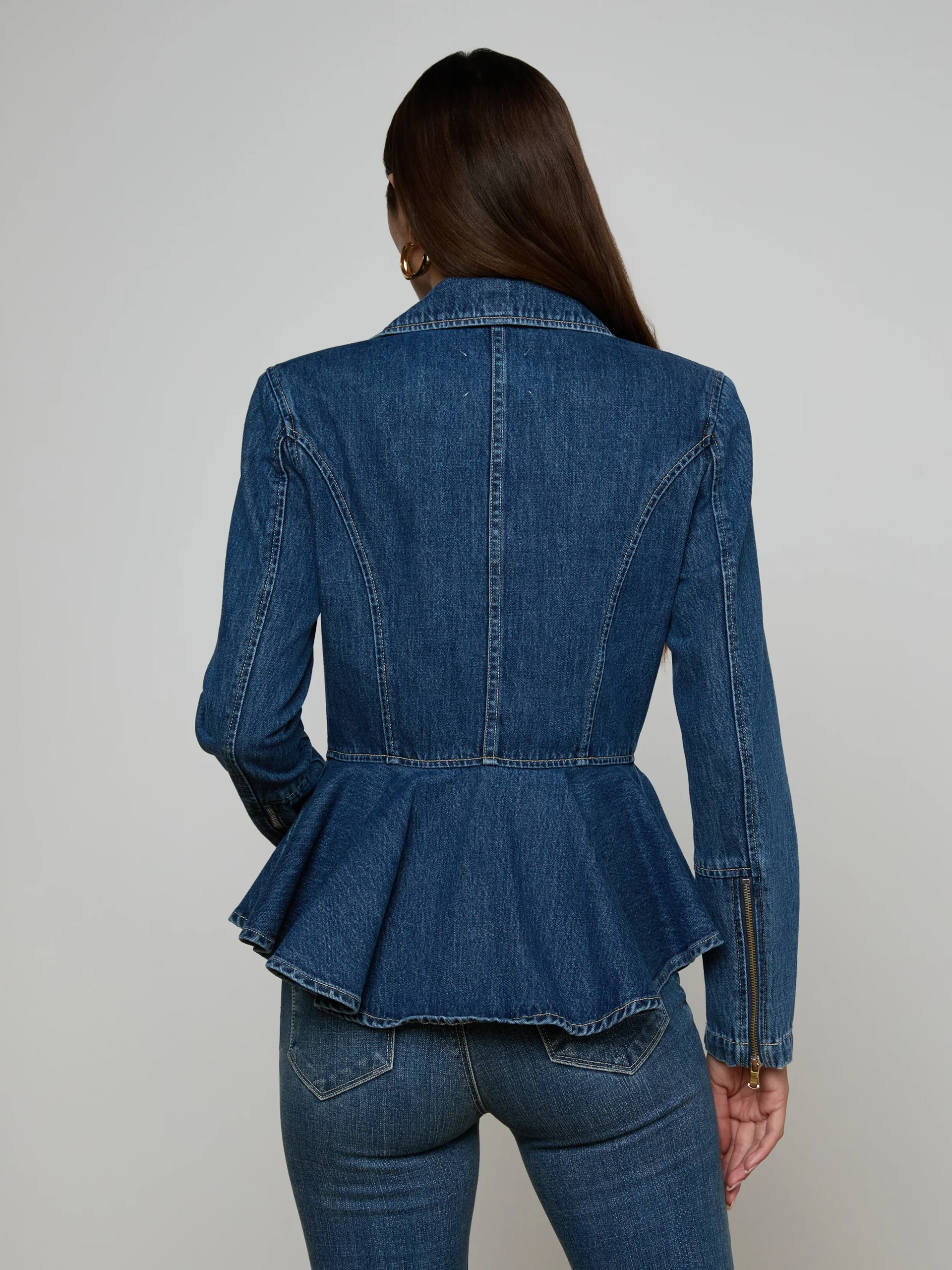Moxie Peplum Biker Jacket