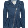 Moxie Peplum Biker Jacket