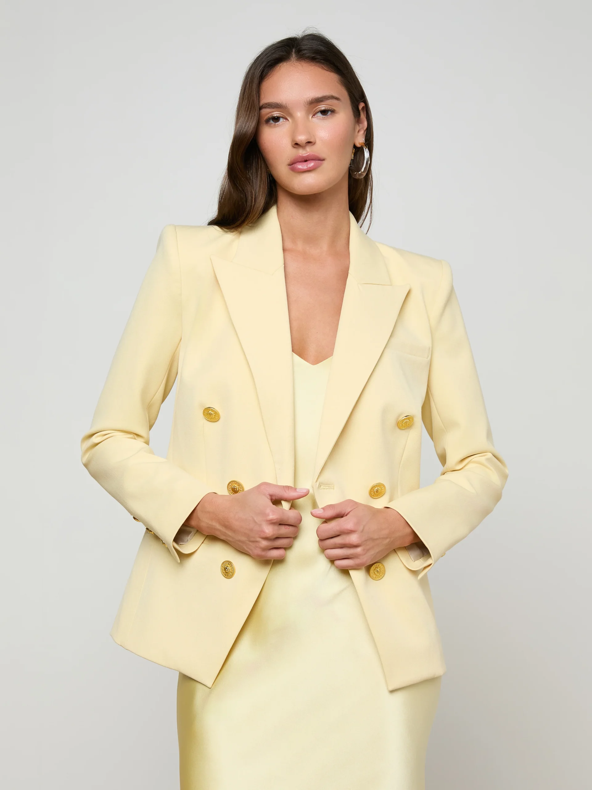Kyomi Double-Breasted Blazer