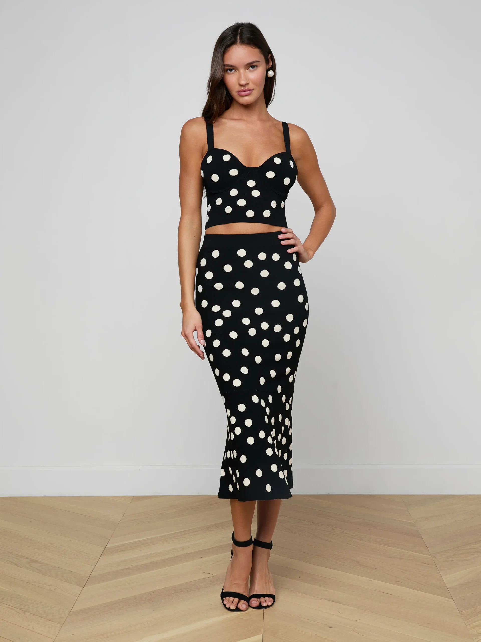 Mae Knit Flare Skirt