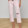 Blaine Cropped Stovepipe Jean