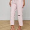 Blaine Cropped Stovepipe Jean