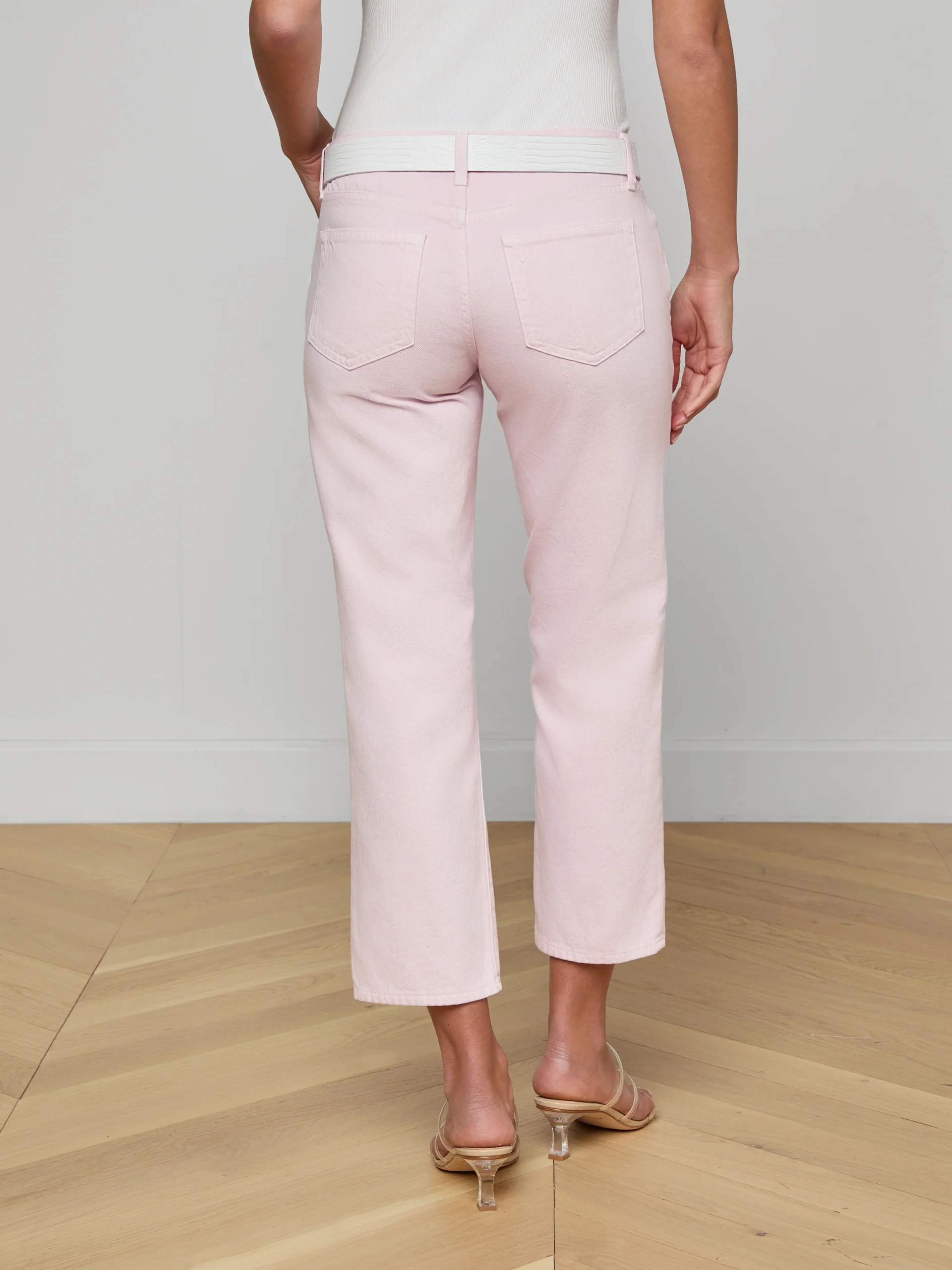 Blaine Cropped Stovepipe Jean