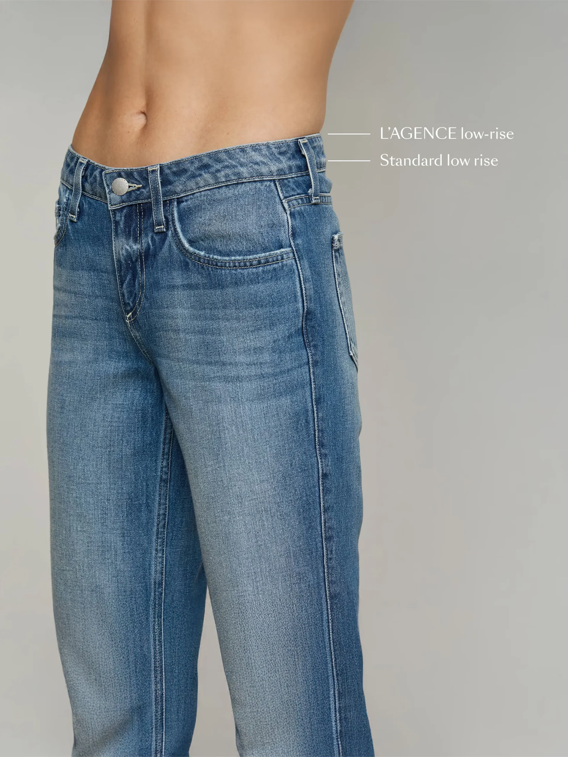 Blaine Cropped Stovepipe Jean