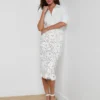 Makena Sequin Pencil Skirt