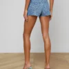 Clark Distressed Jean Short