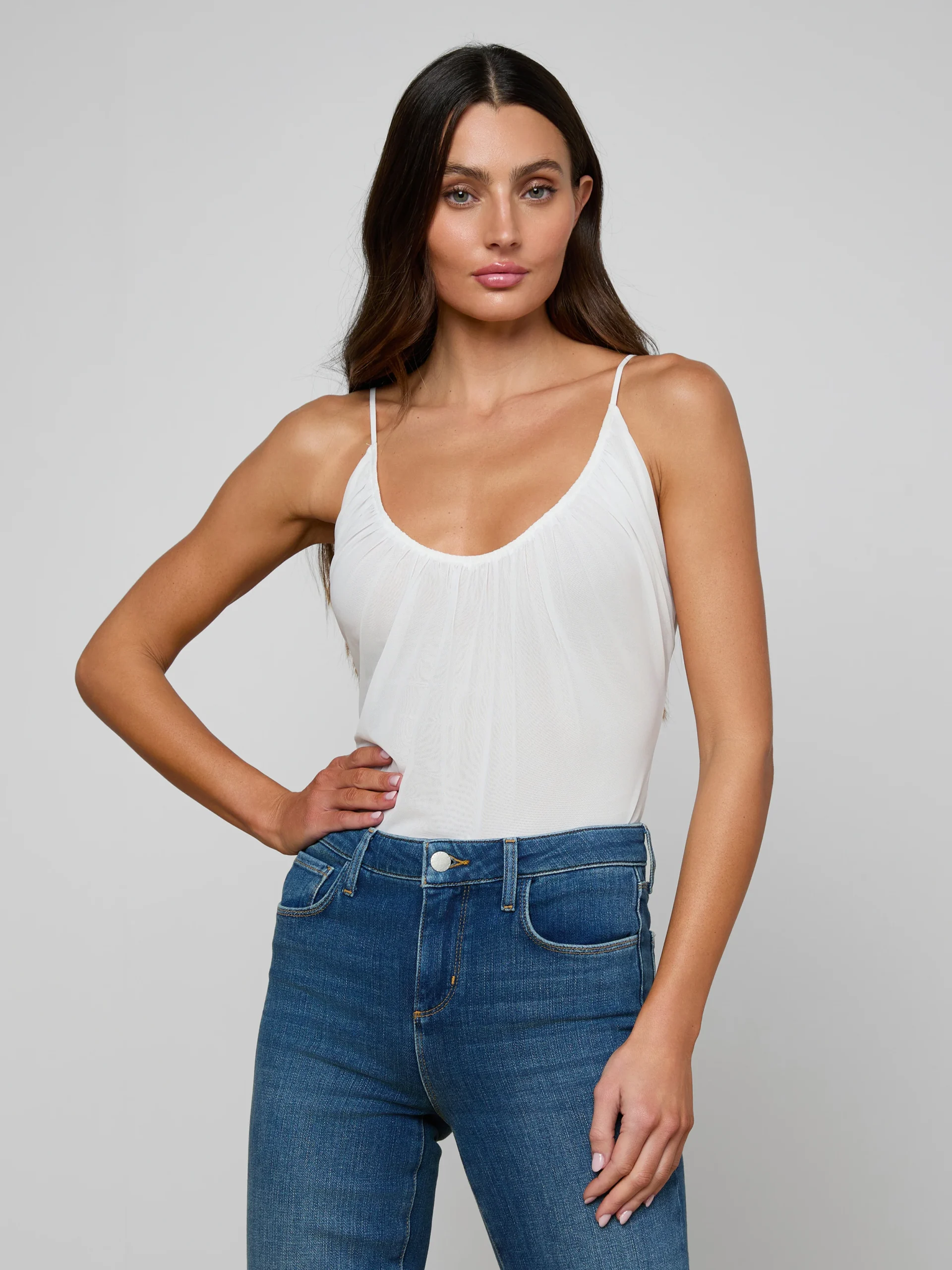 5336-gelina-ruched-bodysuit-1.webp Gelina Ruched Bodysuit
