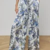 Lillian Silk Wide-Leg Pant