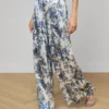 Lillian Silk Wide-Leg Pant
