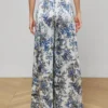 Lillian Silk Wide-Leg Pant