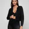 Orla Pointelle Knit Cardigan