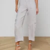 Cody Cropped Linen Pant