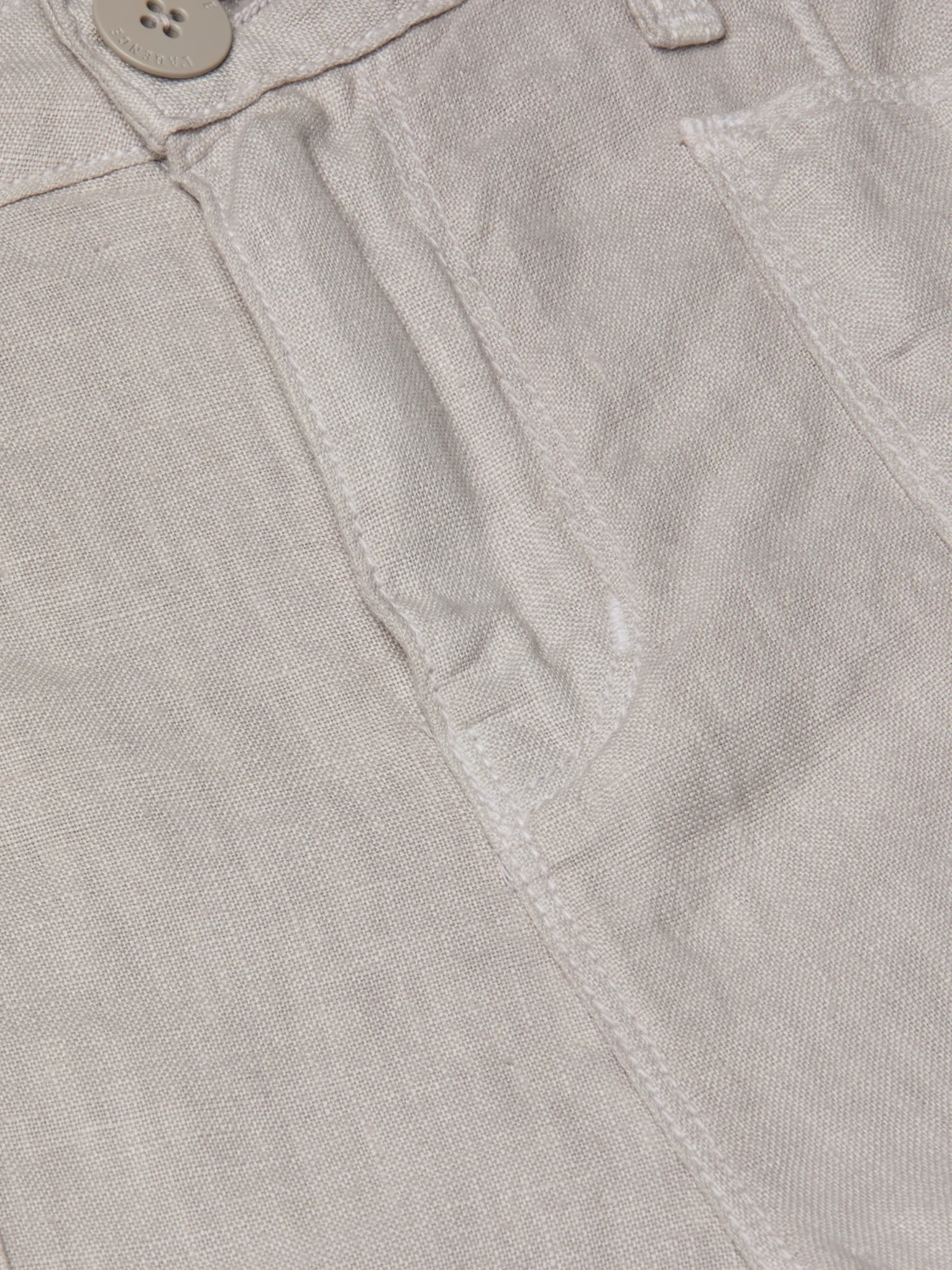 Cody Cropped Linen Pant