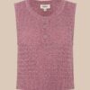 Carven Pointelle Knit Tank