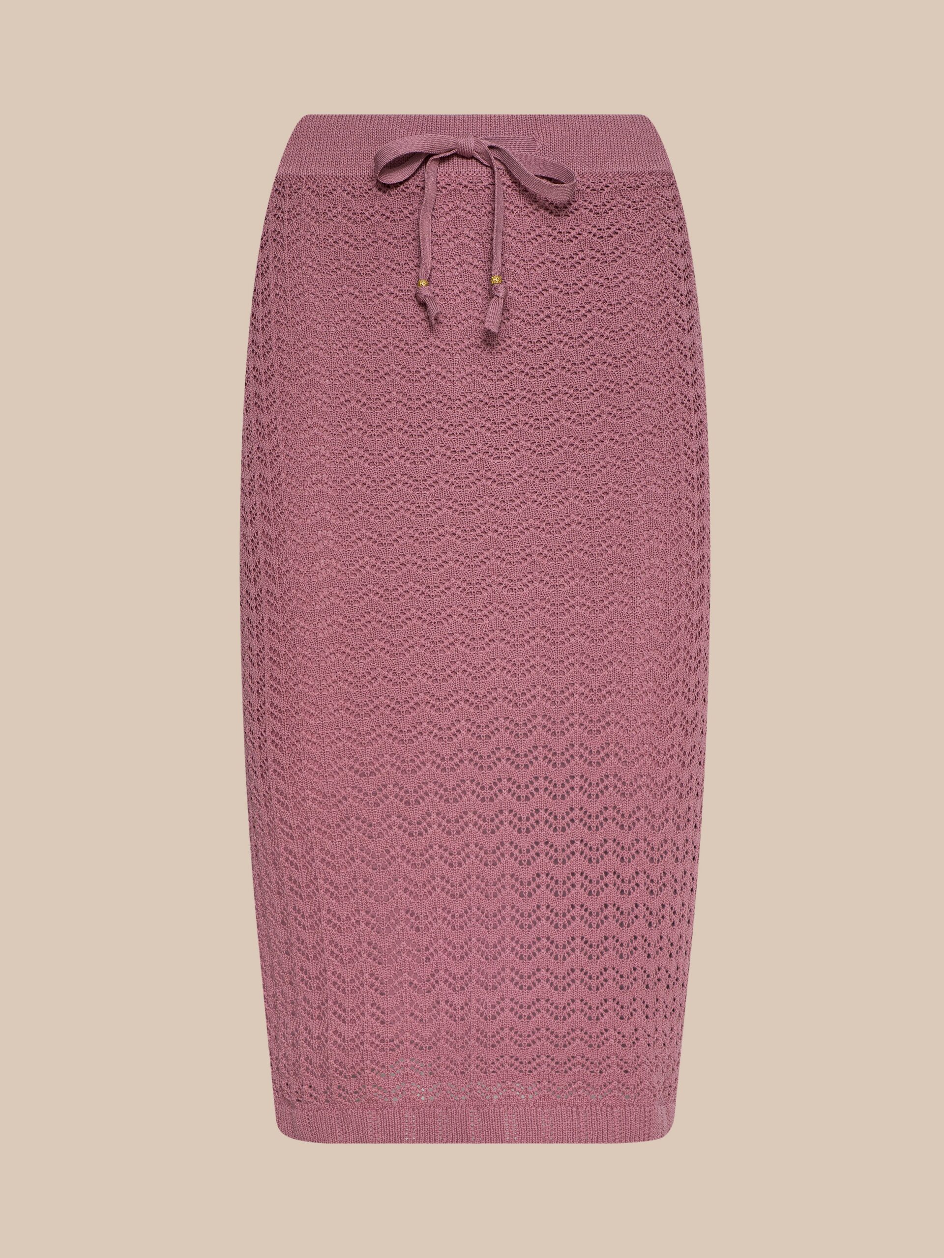 Lacen Pointelle Knit Skirt