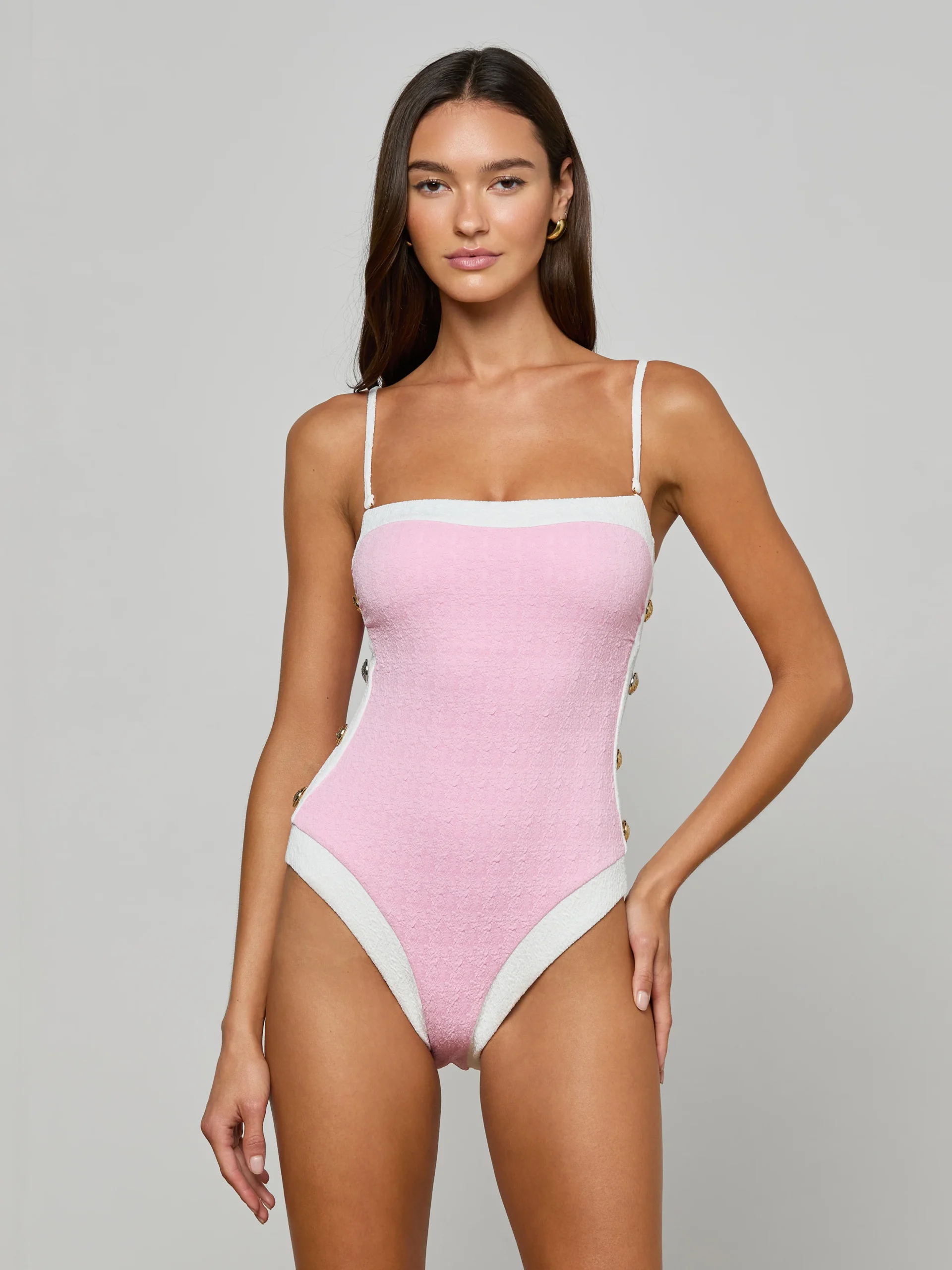 Tory Bandeau One-Piece Swimsuit
