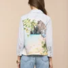 Fawn Beach Print Shirt