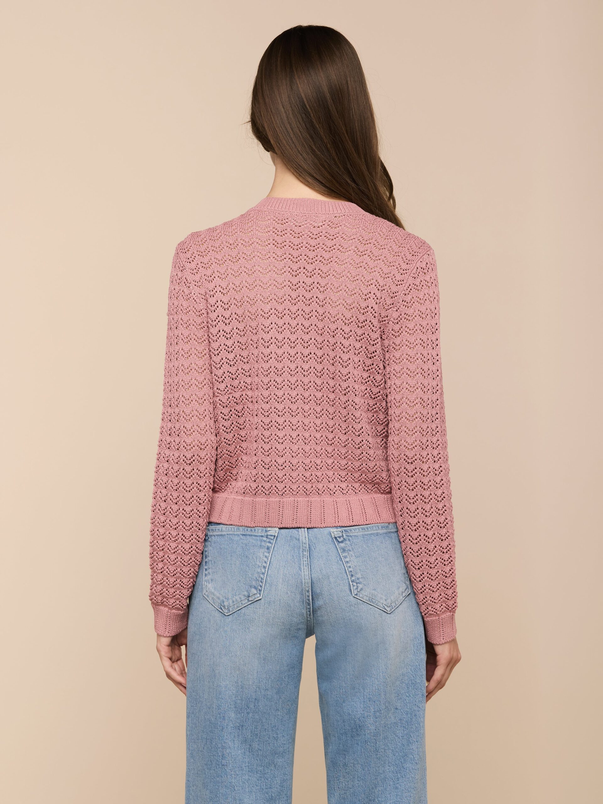 Orla Pointelle Knit Cardigan