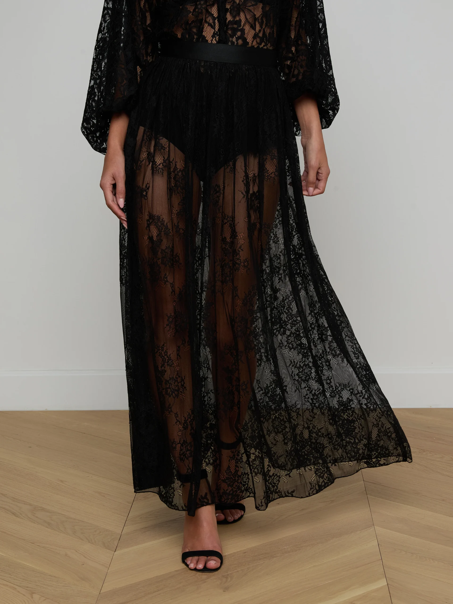 Alona Lace Maxi Skirt