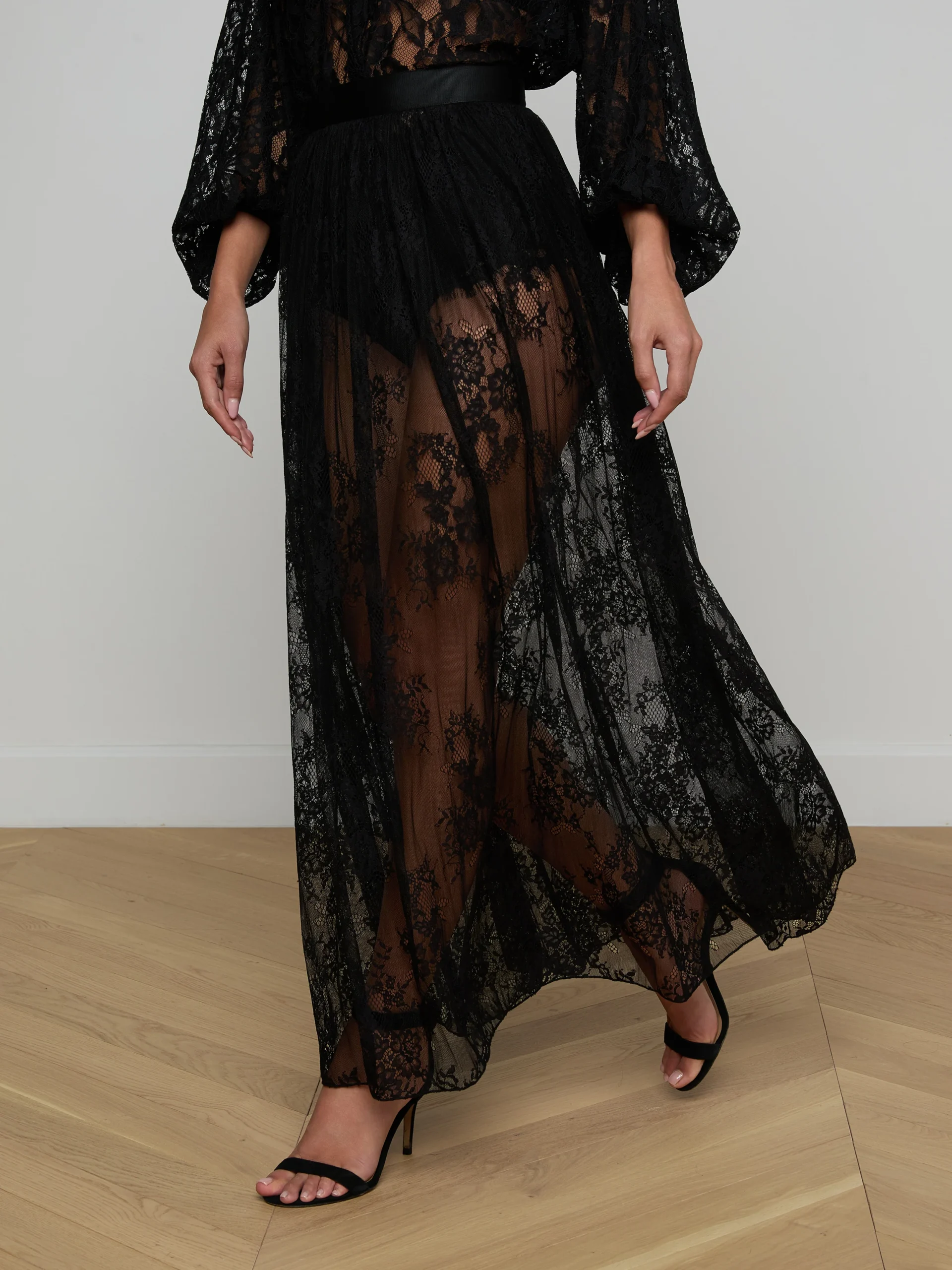 Alona Lace Maxi Skirt