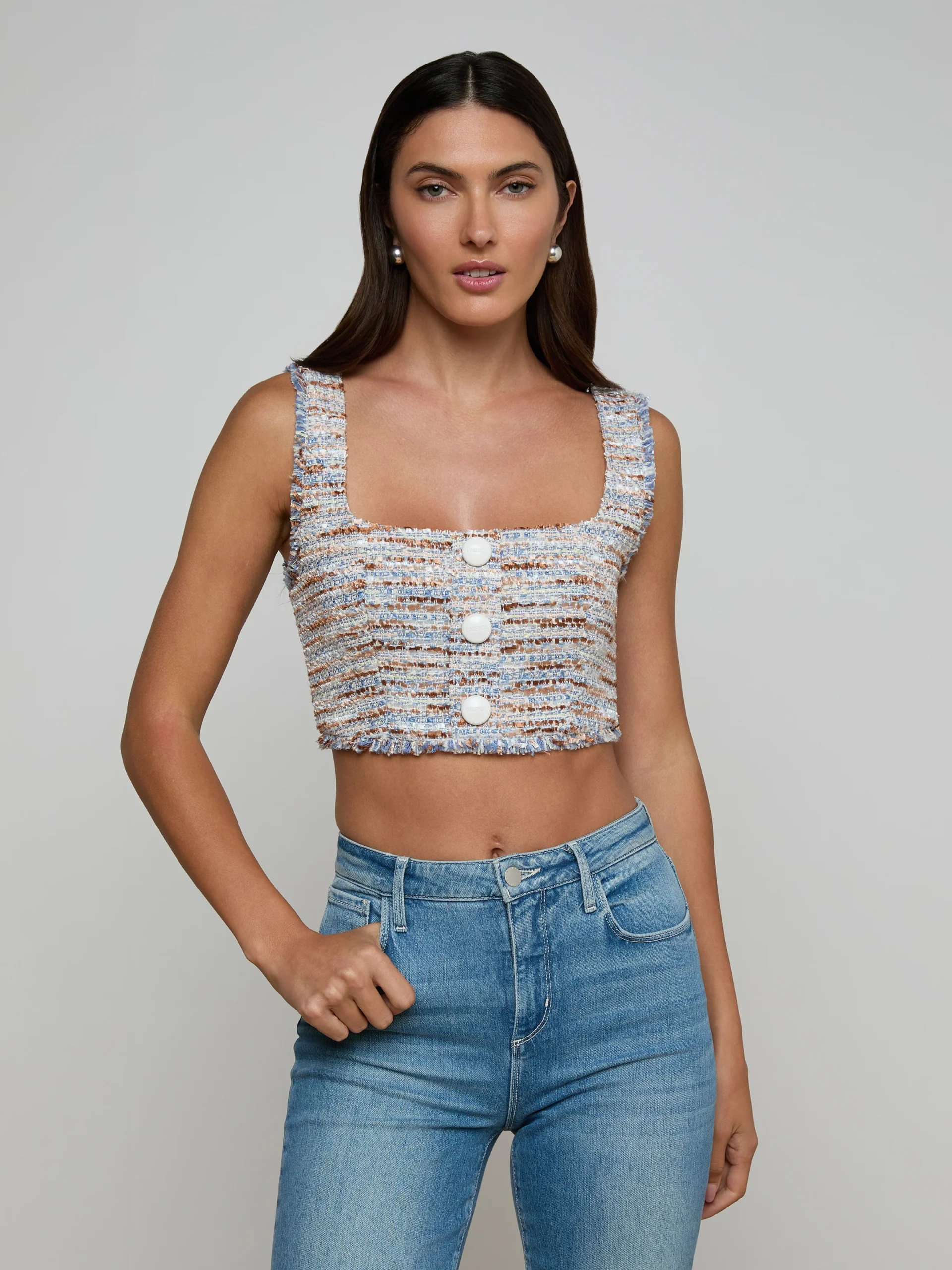 Muno Tweed Top