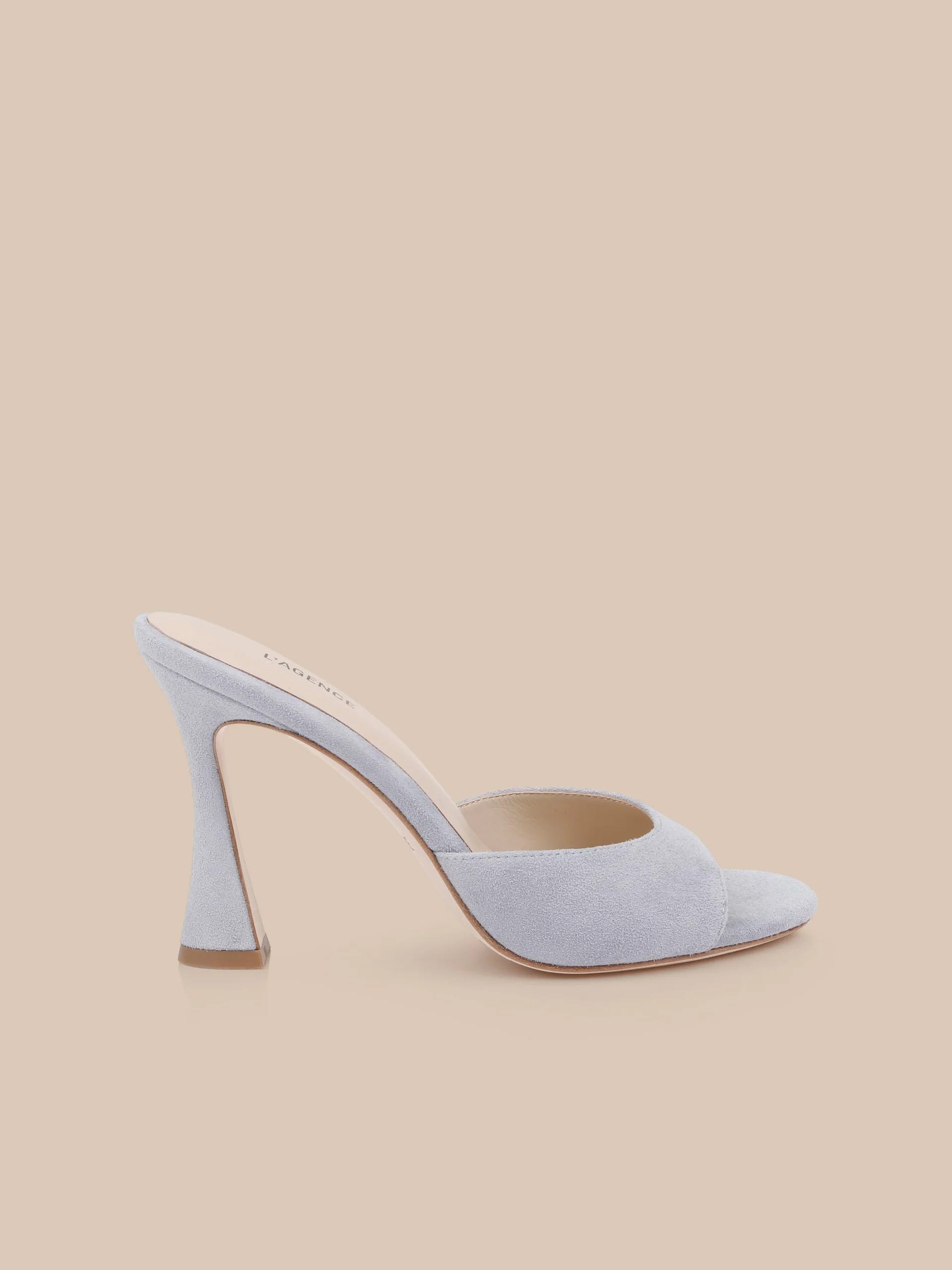 Avery Suede Open-Toe Mule