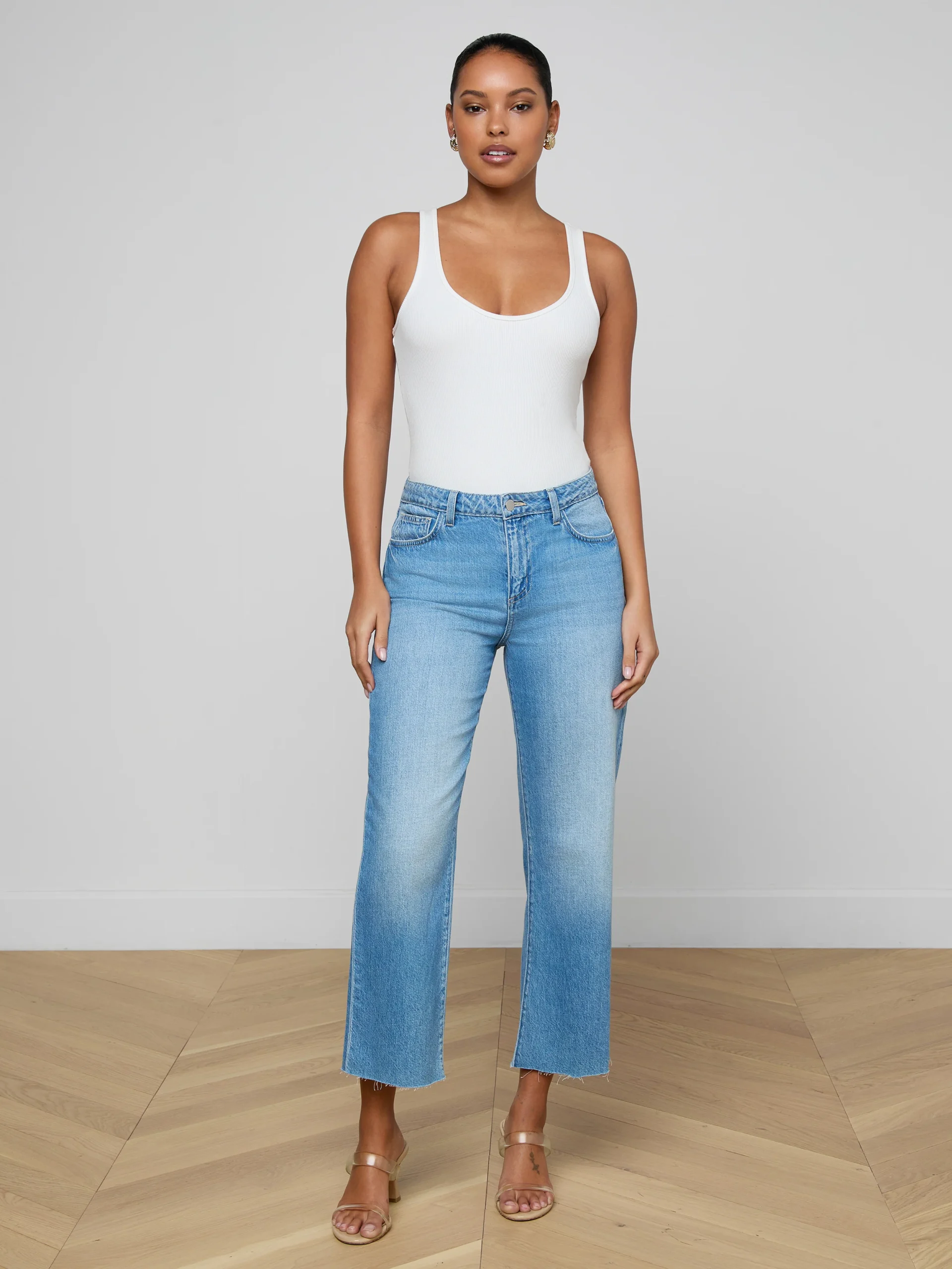Wanda Cropped Wide-Leg Jean