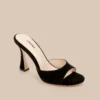 Avery Suede Open-Toe Mule