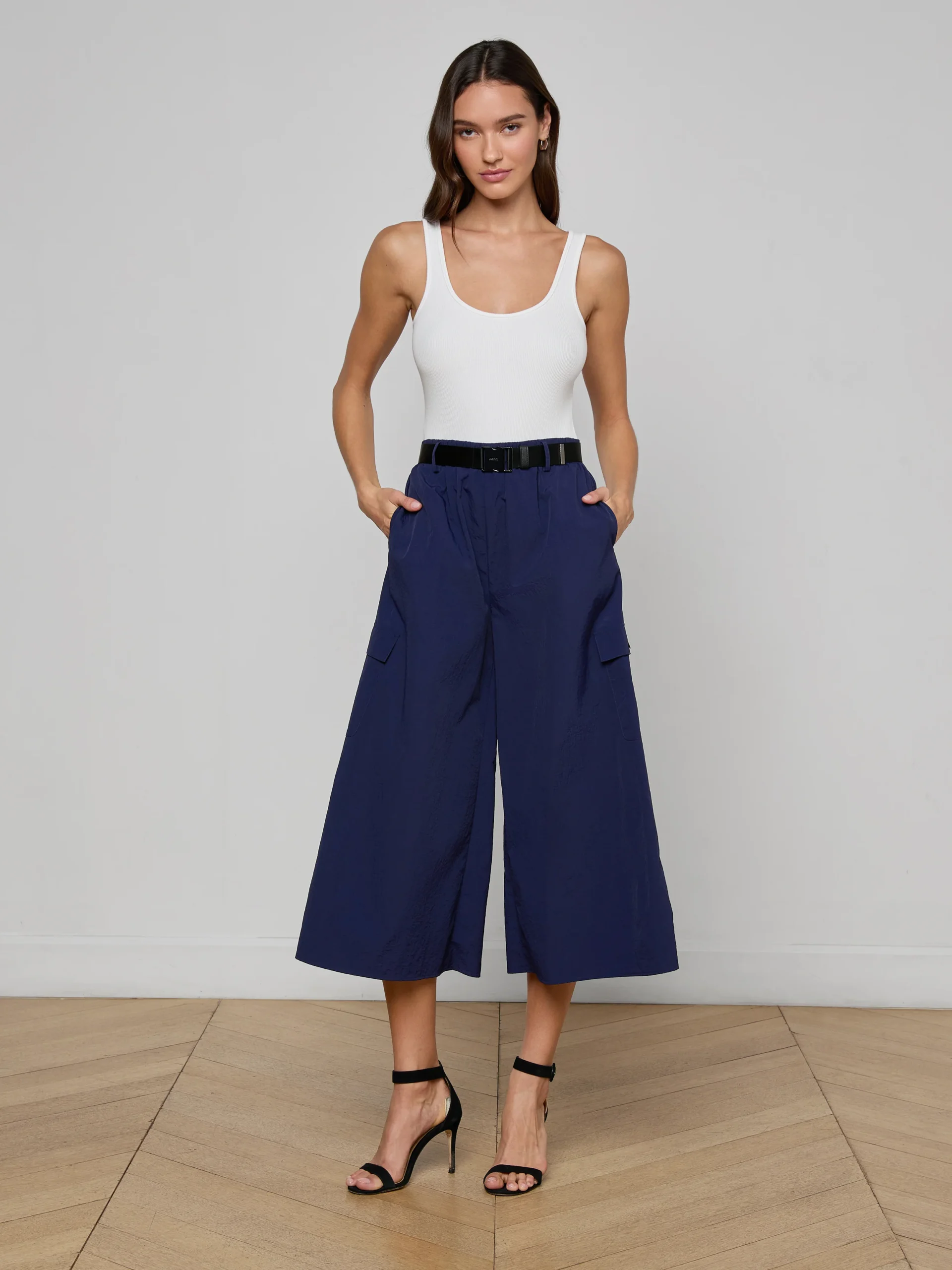 Shoda Cropped Wide-Leg Pant