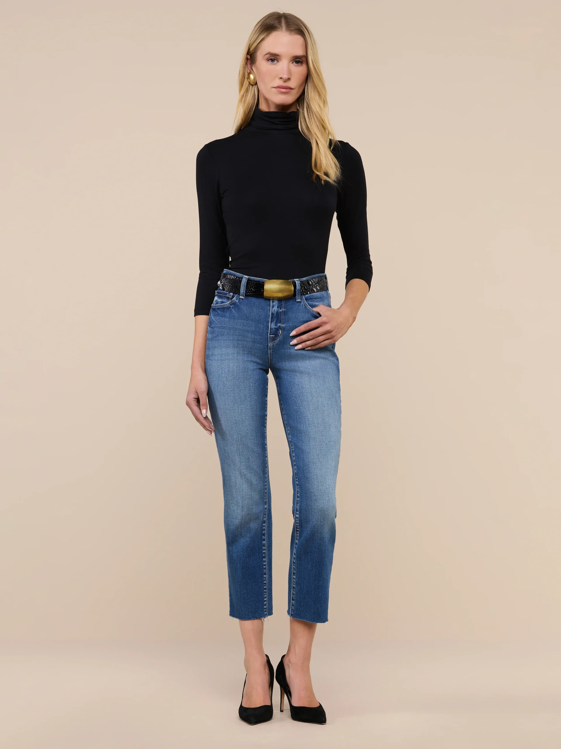 Sada Slim-Leg Cropped Jean