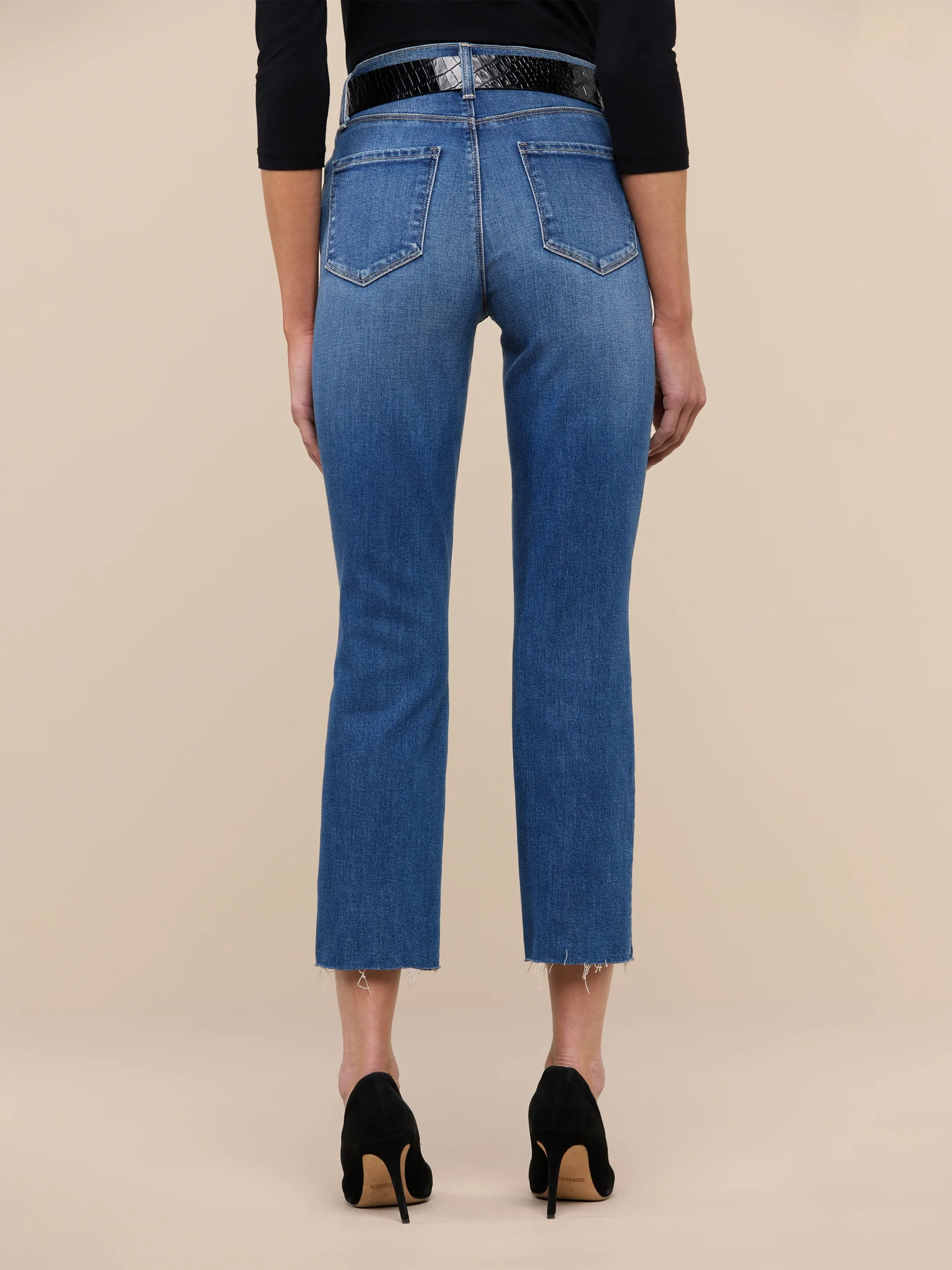 Sada Slim-Leg Cropped Jean