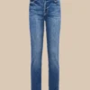 Sada Slim-Leg Cropped Jean